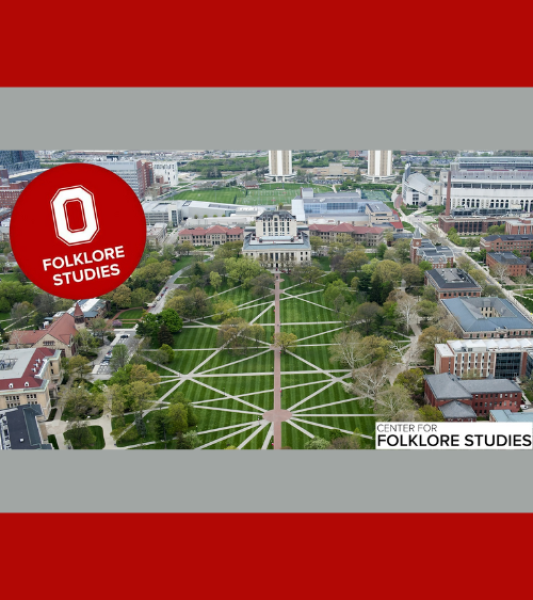 Aerial shot of OSU's oval