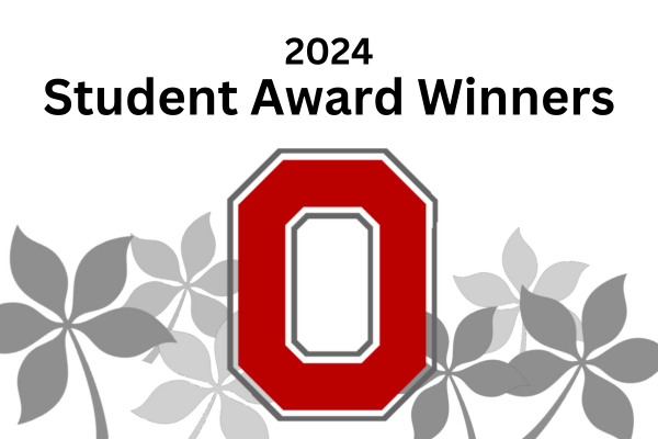 2024 Student Award Winners with block o