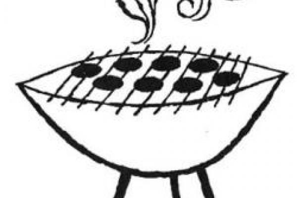 Clipart charcoal grill