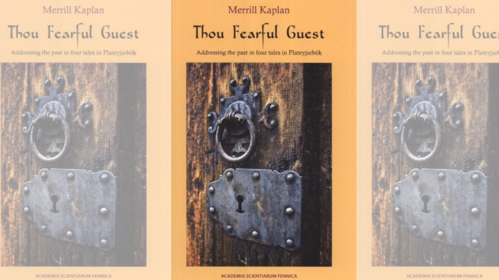 Thou Fearful Guest book cover